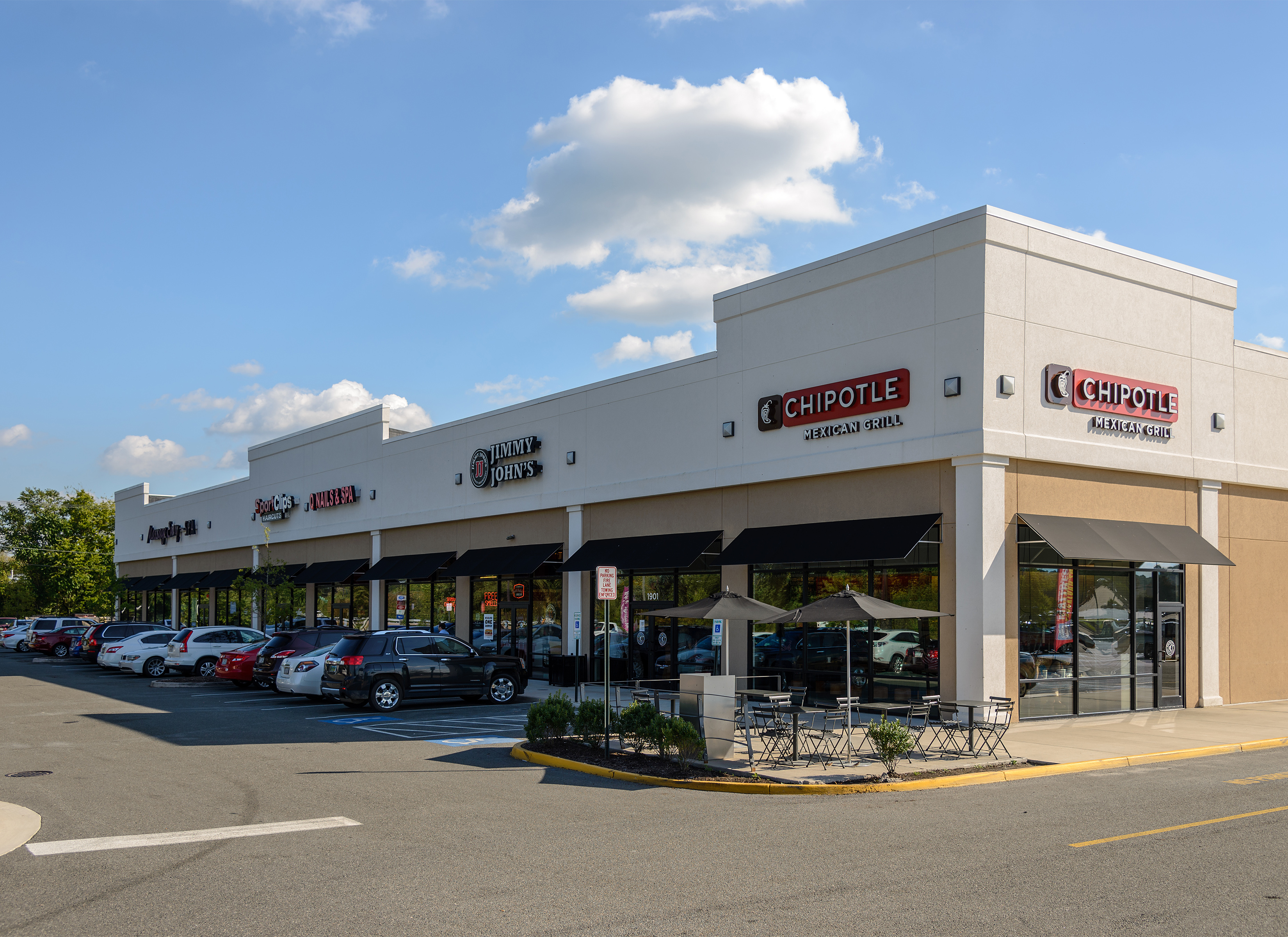 Home Southpark side shops building front vew