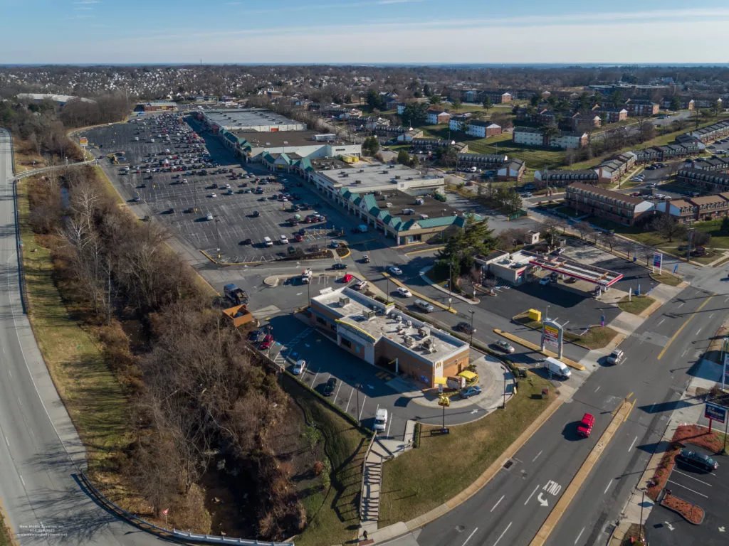 Parkway Crossing aerial view