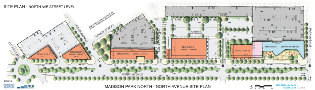 Madison Park - site plan
