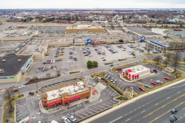 Eastpoint Mall aerial view